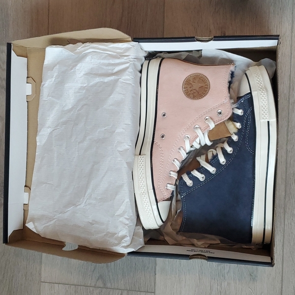 Converse Chuck 70 Shearling High Top Sneakers - Picture 6 of 6